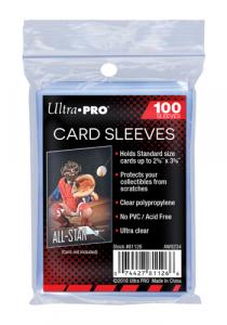 Balení 100 sleevů UltraPro Standard Card Sleeves