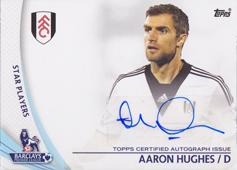 Hughes Aaron 13-14 Topps Premier Gold Star Players Autographs #SP-AH