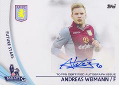 Weimann Andreas 13-14 Topps Premier Gold Future Stars Autographs #SP-AW