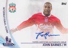 Barnes John 13-14 Topps Premier Gold International Icons Autographs #SP-JB