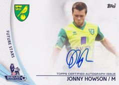 Howson Jonathan 13-14 Topps Premier Gold Future Stars Autographs #SP-JHO