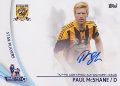 McShane Paul 13-14 Topps Premier Gold Star Players Autographs #SP-PM