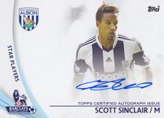 Sinclair Scott 13-14 Topps Premier Gold Star Players Autographs #SP-SS