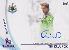 Krul Tim 13-14 Topps Premier Gold Star Players Autographs #SP-TK