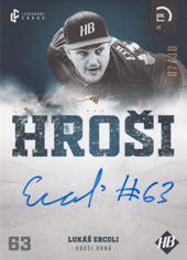 Ercoli Lukáš 2022 Legendary Cards Czech Baseball Extraleague Signature #66