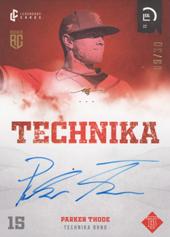 Thode Parker 2022 Legendary Cards Czech Baseball Extraleague Signature #100