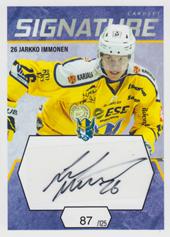 Immonen Jarkko 21-22 Cardset Signature