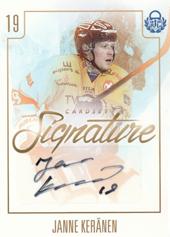 Keränen Janne 17-18 Cardset Signature
