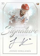 Komulainen Joonas 18-19 Cardset Signature