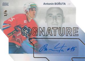 Bořuta Antonín 23-24 GOAL Cards Chance liga Signature Gold #S-11