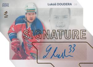 Doudera Lukáš 23-24 GOAL Cards Chance liga Signature Gold #S-18