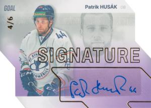 Husák Patrik 23-24 GOAL Cards Chance liga Signature Gold #S-20