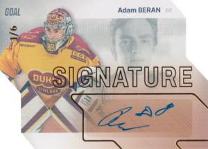 Beran Adam 23-24 GOAL Cards Chance liga Signature Gold #S-23