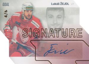 Žejdl Lukáš 23-24 GOAL Cards Chance liga Signature Gold #S-36