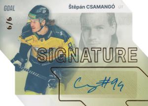 Csamangó Štěpán 23-24 GOAL Cards Chance liga Signature Gold #S-42