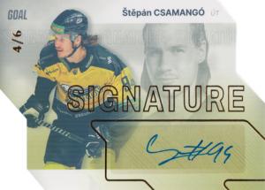 Csamangó Štěpán 23-24 GOAL Cards Chance liga Signature Gold #S-42