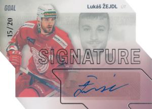Žejdl Lukáš 23-24 GOAL Cards Chance liga Signature Silver #S-36