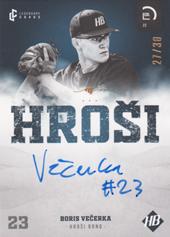 Večerka Boris 2023 LC Czech Baseball Extraleague Signature 2022 Update #60