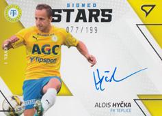 Hyčka Alois 22-23 Fortuna Liga Signed Stars Level 1 #SL1-AH