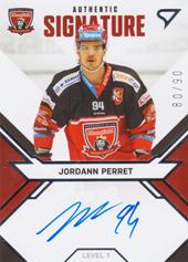 Perret Jordann 21-22 Tipsport Extraliga Signed Stars Level 1 #SL1-JP