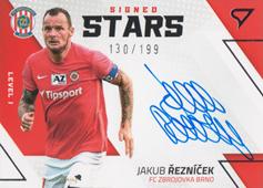 Řezníček Jakub 22-23 Fortuna Liga Signed Stars Level 1 #SL1-JR