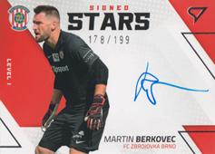 Berkovec Martin 22-23 Fortuna Liga Signed Stars Level 1 #SL1-MB