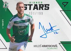 Kratochvíl Miloš 22-23 Fortuna Liga Signed Stars Level 1 #SL1-MK