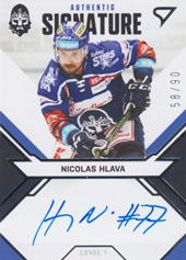 Hlava Nicolas 21-22 Tipsport Extraliga Signed Stars Level 1 #SL1-NH