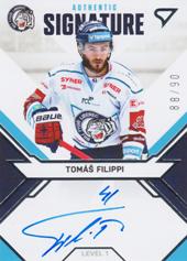 Filippi Tomáš 21-22 Tipsport Extraliga Signed Stars Level 1 #SL1-TF