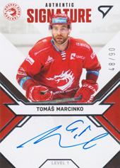 Marcinko Tomáš 21-22 Tipsport Extraliga Signed Stars Level 1 #SL1-TM