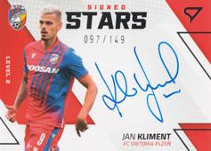 Kliment Jan 22-23 Fortuna Liga Signed Stars Level 2 #SL2-JK