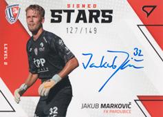 Markovič Jakub 22-23 Fortuna Liga Signed Stars Level 2 #SL2-JM