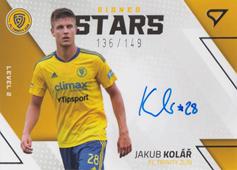 Kolář Jakub 22-23 Fortuna Liga Signed Stars Level 2 #SL2-KA