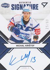 Krištof Michal 21-22 Tipsport Extraliga Signed Stars Level 2 #SL2-KR