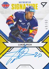 Pech Lukáš 21-22 Tipsport Extraliga Signed Stars Level 2 #SL2-LP