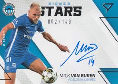 van Buren Mick 22-23 Fortuna Liga Signed Stars Level 2 #SL2-MV