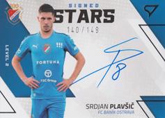 Plavšić Srdjan 22-23 Fortuna Liga Signed Stars Level 2 #SL2-SP