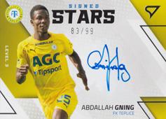 Gning Abdallah 22-23 Fortuna Liga Signed Stars Level 3 #SL3-AG