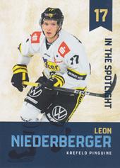 Niederberger Leon 20-21 Playercards DEL In the Spotlight #SP08