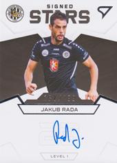 Rada Jakub 21-22 Fortuna Liga Signed Stars Level 1 #S1-JR
