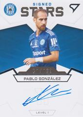 Gonzáles Pablo 21-22 Fortuna Liga Signed Stars Level 1 #S1-PG