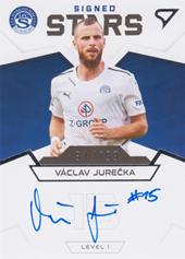 Jurečka Václav 21-22 Fortuna Liga Signed Stars Level 1 #S1-VJ