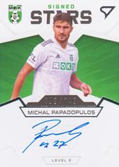 Papadopulos Michal 21-22 Fortuna Liga Signed Stars Level 2 #S2-MP