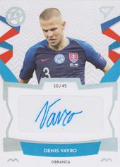Vavro Denis 19-20 Futbalové Slovensko Slovenskí sokoli Autograph #RA07