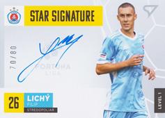 Lichý Filip 21-22 Fortuna Liga Star Signature Level 1 #S1-FL