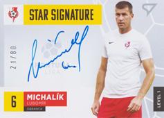 Michalík Ľubomír 21-22 Fortuna Liga Star Signature Level 1 #S1-LM