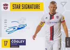 Čögley Peter 21-22 Fortuna Liga Star Signature Level 1 #S1-PC