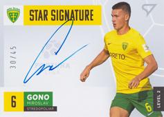 Gono Miroslav 21-22 Fortuna Liga Star Signature Level 2 #S2-MG