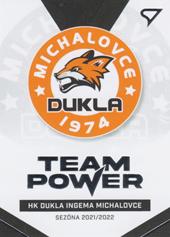 Michalovce 21-22 Tipos Extraliga Team Power #TP-08
