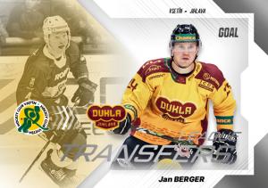 Berger Jan 23-24 GOAL Cards Chance liga League Transfers #LT-12
